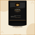 12 Pack Single Serve Coffee Capsules